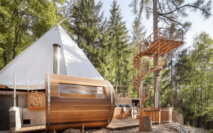 Teepee&Spa - wellness glamping