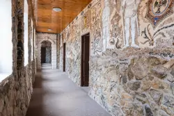 Interiér, hrad Doubravka, Teplice