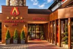 Vstup do hotela, Hotel Piroska ****, Bük, Bük, Maďarsko