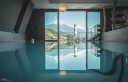 Vnútorný bazén, Molaris Lodges ****, Mühlbach