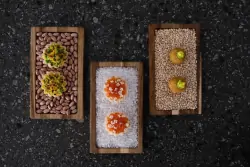 Gurmánske predjedlá, Haller Suites & AO Restaurant ****, Brixen, Taliansko