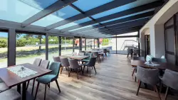 Zasklená terasa, Wellness hotel Thermal***, Štúrovo, Slovensko
