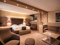 Hotelová izba, Hotel Alpin Resort Stubaier Hof **** superior, Fulpmes, Rakúsko