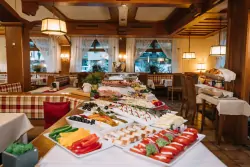 Reštaurácia, Hotel Post Fusch ***, Vysoké Taury, Rakúsko