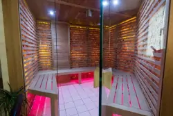 Sauna, Orchidea Hotel ****, Lipót, Maďarsko