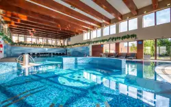 Rajecké Teplice: Pobyt len 650 m od kúpeľov vo Wellness Hoteli Diplomat **** s polpenziou, bazénom a saunami  