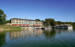 Oddych pri Berlíne s výhľadom na jazero: Seehotel Berlin-Rangsdorf **** s raňajkami a 5 saunami + občerstvenie