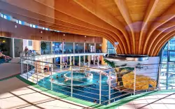 Podhájska: Pobyt v Penzióne Podhájčanka s raňajkami a vstupom do termálneho wellness Aquamarín s bazénmi