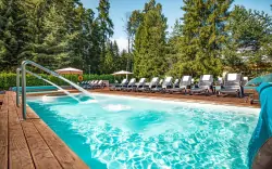 Čakajú vás 3 vonkajšie bazény v Family Resort Lučivná, Tatry.