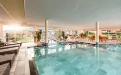 Vnútorný bazén, Wellness & Vital-Hotel Erica ****, Deutschnofen, Taliansko
