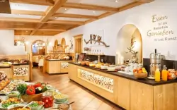 Hotelová reštaurácia, Hotel Lärchenhof ****, Katschberghöhe, Rakúsko