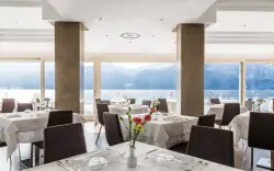 Reštaurácia s výhľadom, Hotel Vega ***, Malcesine, Taliansko