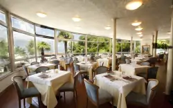Reštaurácia s výhľadom, Hotel Rely ***, Brenzone sul Garda, Taliansko