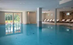 Vnútorný bazén, Hotel Ahornhof *** superior, Lindberg, Nemecko