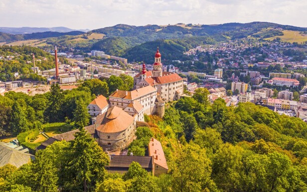 Zámok a mesto Náchod