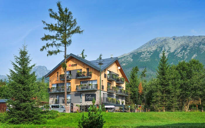 Vysoké Tatry: Pobyt v Novom Smokovci v Aplend Vile Olívia v luxusnom apartmáne s raňajkami formou bufetu