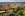 Malebný letecký pohľad na staré budovy panorámu mesta Plzne 