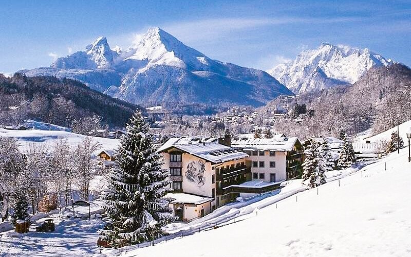 Alpensporthotel Seimler *** stojí uprostřed bavorských Alp