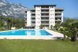 Bazén, Rezidencia Monica, Riva del Garda, Taliansko