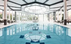 Vnútorný bazén, Burghotel, Neukirchen beim Heiligen Blut, Nemecko
