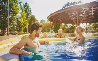 Vonkajší aquapark, Bükfürdő Thermal & Spa, Maďarsko