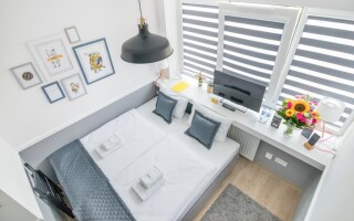 Parádní ubytování v apartmánu s kuchyňkou v Corner Hotelu