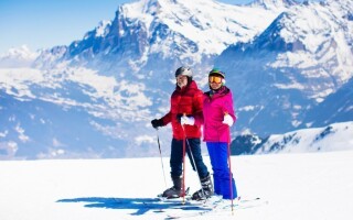 Na alpských svazích si skvěle zajezdíte i na snowboardu