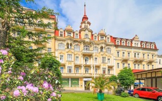 Hotel Fontána *** jen 400 metrů od lázeňské kolonády