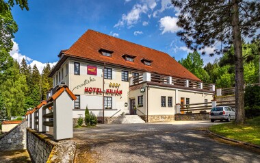 Južné Čechy: Pobyt pri priehrade Lipno v Hoteli Kilián *** s raňajkami + biliard, šípky a úschovňa bicyklov