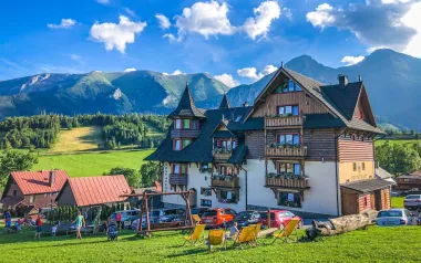 Belianske Tatry: Ždiar v ocenenom Wellness Penzióne Strachan *** s wellness, polpenziou a aktivitami + drink