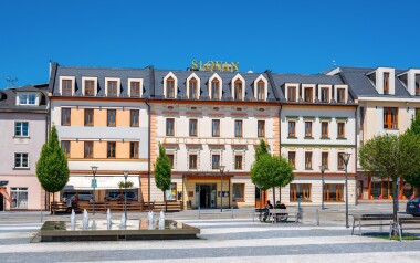 Jeseníky: Pobyt v oceňovanom Hoteli Slovan **** s polpenziou, privátnym vstupom do sauny a welcome drinkom 