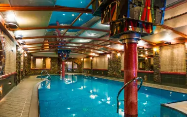 Ružomberok pri Liptovskej Mare v štýlovom Hoteli Áčko *** s polpenziou a detským kútikom + vstup do wellness