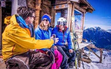 Lyžovačka v jednom z největších Ski resortů v Rakousku