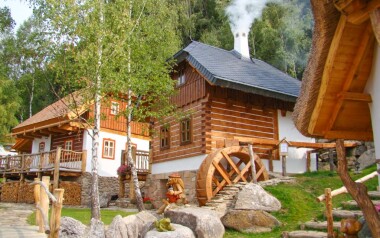 Pohádková vesnička Podlesíčko na Vysočině, mlýn