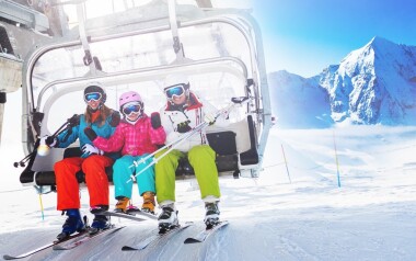 Rodinná zimná dovolenka v Dolomitoch v Taliansku