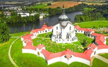 Zelená hora, památka UNESCO, Žďár nad Sázavou