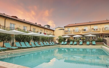 Lazise pri jazere: Pobyt v 4* Leonardo Hoteli Lago di Garda – Wellness and Spa s polpenziou, bazénmi a saunami