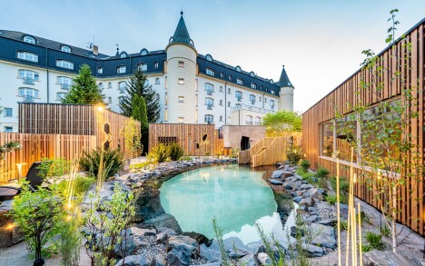 Ochladzovacie jazierko, Hotel Sen ****, Senohraby