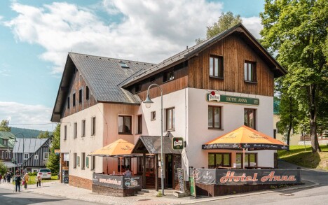 Budova, Hotel Anna, Harrachov, Krkonoše