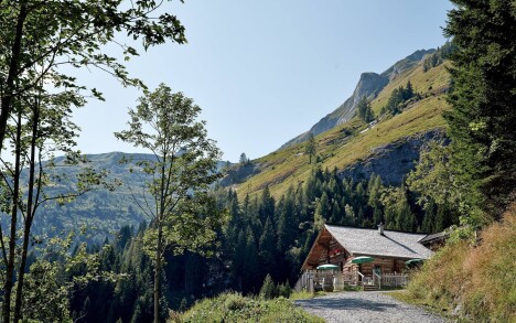 Mooslehenalm by Grossarler Hof, Salzburg, Rakúsko