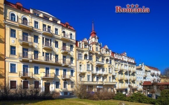 Hotel Romania*** najdete kousek od lázeňské kolonády