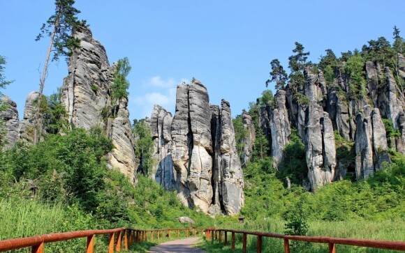 Projděte si turistické trasy v Adršpašsko-teplických skalách