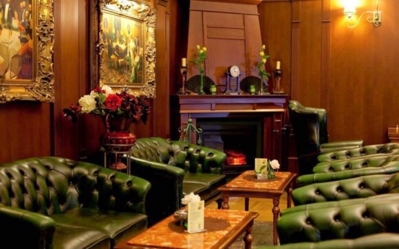 Hotel má prepychové interiéry