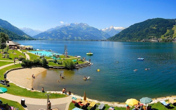 Osvěžit se můžete u jezera Zeller See