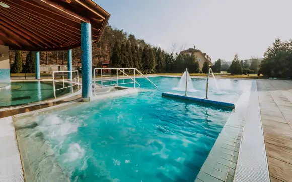 Bazén, Thermal Park Egerszalók ***, Maďarsko