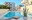 Bazén, Meridian Pool Residences ****, Novalja, Chorvátsko