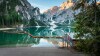 Lago di Braies, Dolomity, Taliansko