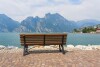 Lavička pri jazere, Garda Hotel Forte Charme ****, Nago (TN), Taliansko