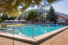 Bazén a budova, Hunguest Hotel Béke ****, Hajdúszoboszló, Maďarsko
