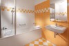 Kúpeľňa s vaňou, Badenia Hotel Praha ***, Františkovy Lázně, Česko